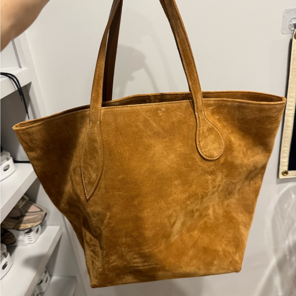 Liffner Suede Tote Bag brand new